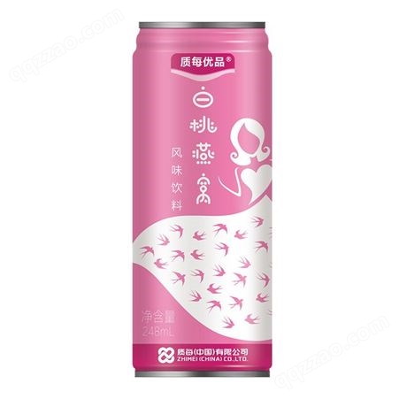 白桃燕窝玫瑰饮品风味饮料定制贴牌代加工oem饮品